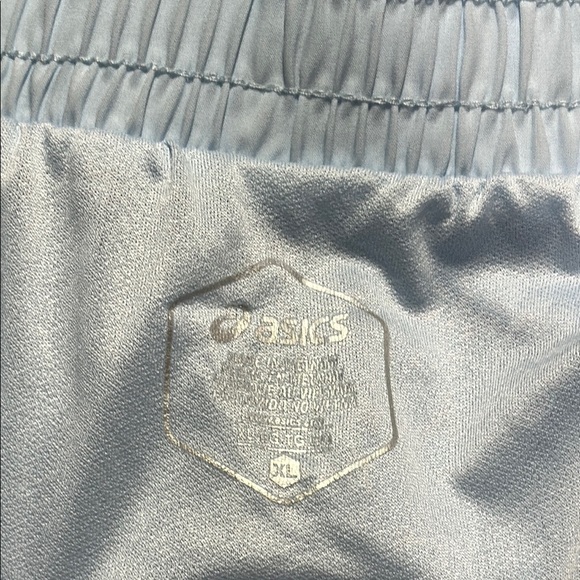 ASICS Light Blue Running Short Lined Laser Cut Short XL NWT - Picture 10 of 10